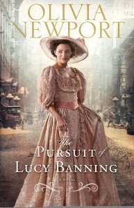 Olivia Newport cover of the Pursuit of Lucy Banning