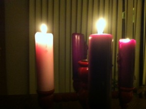 Olivia Newport 3 Advent candles