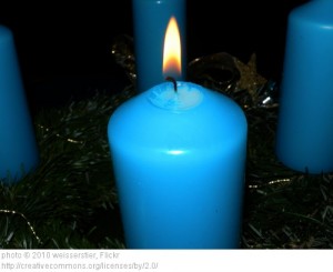 Olivia Newport Advent candle